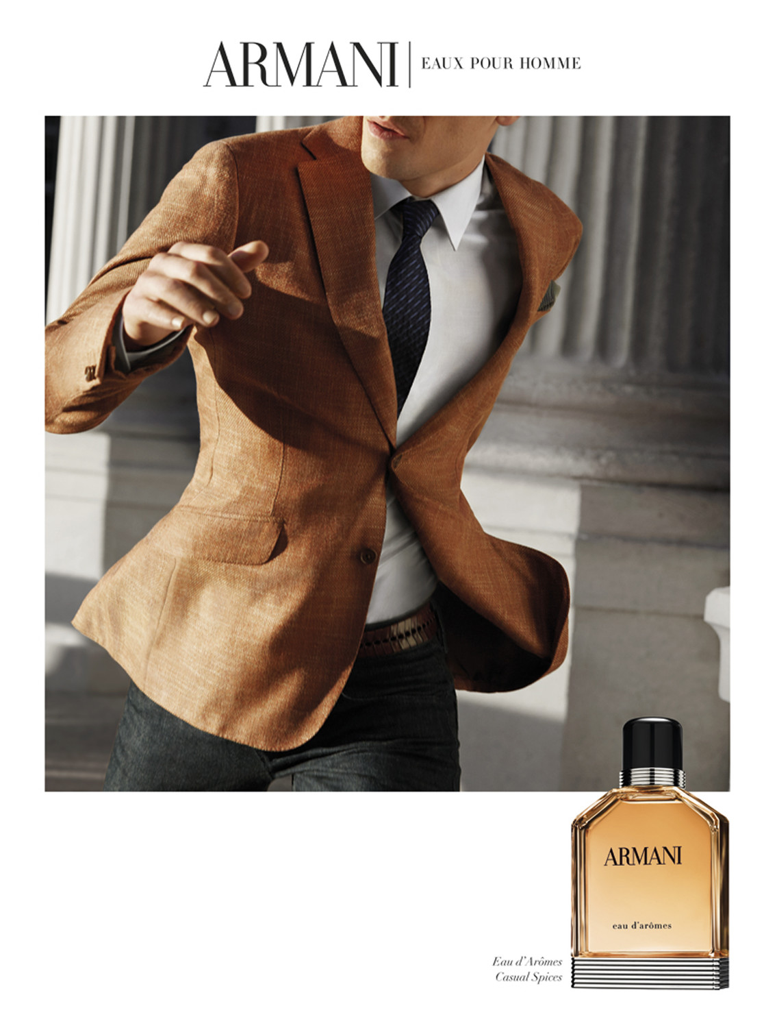 Armani, Eaux pour Homme, shot by Julien Oppenheim - © artifices