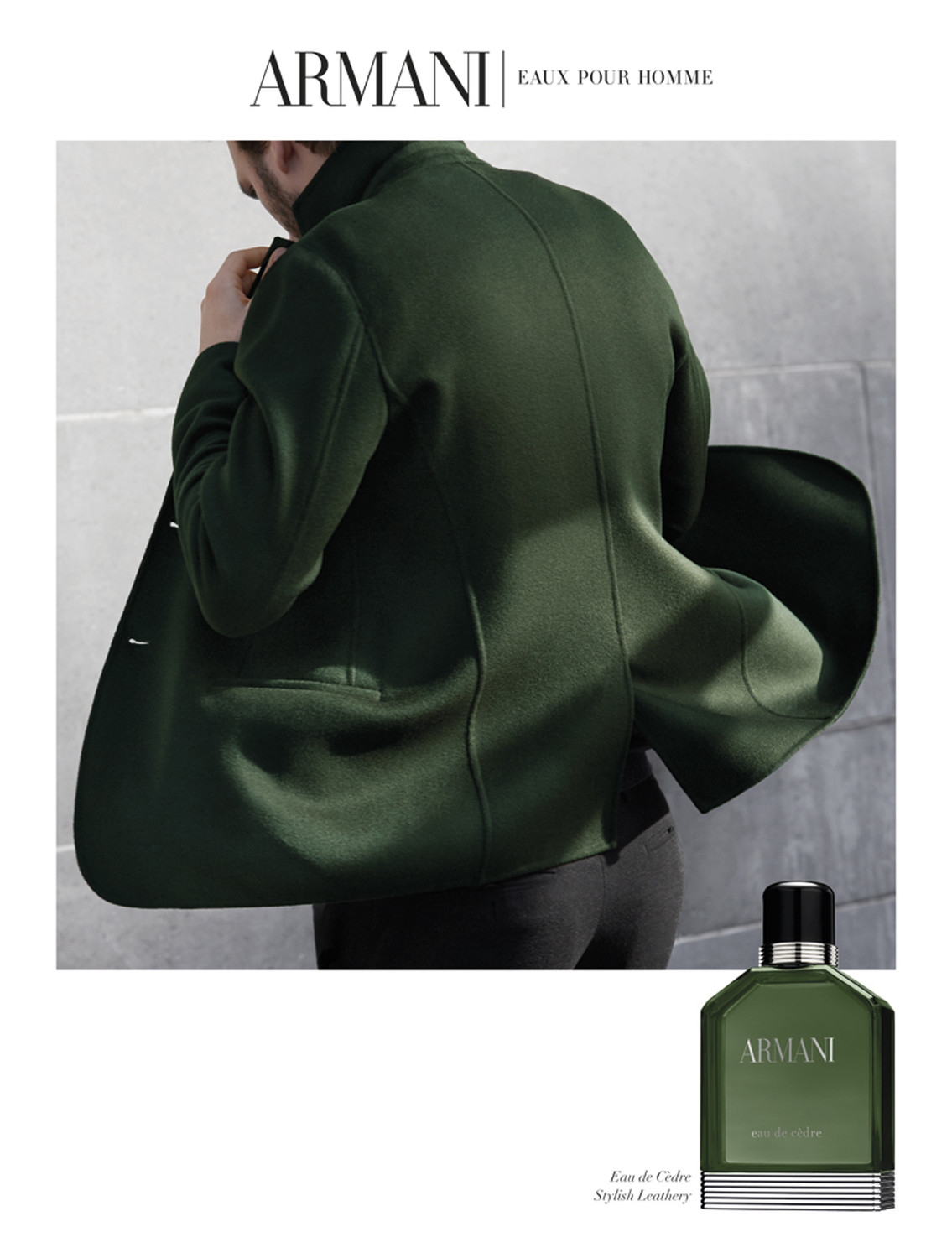 Armani, Eaux pour Homme, shot by Julien Oppenheim - © artifices