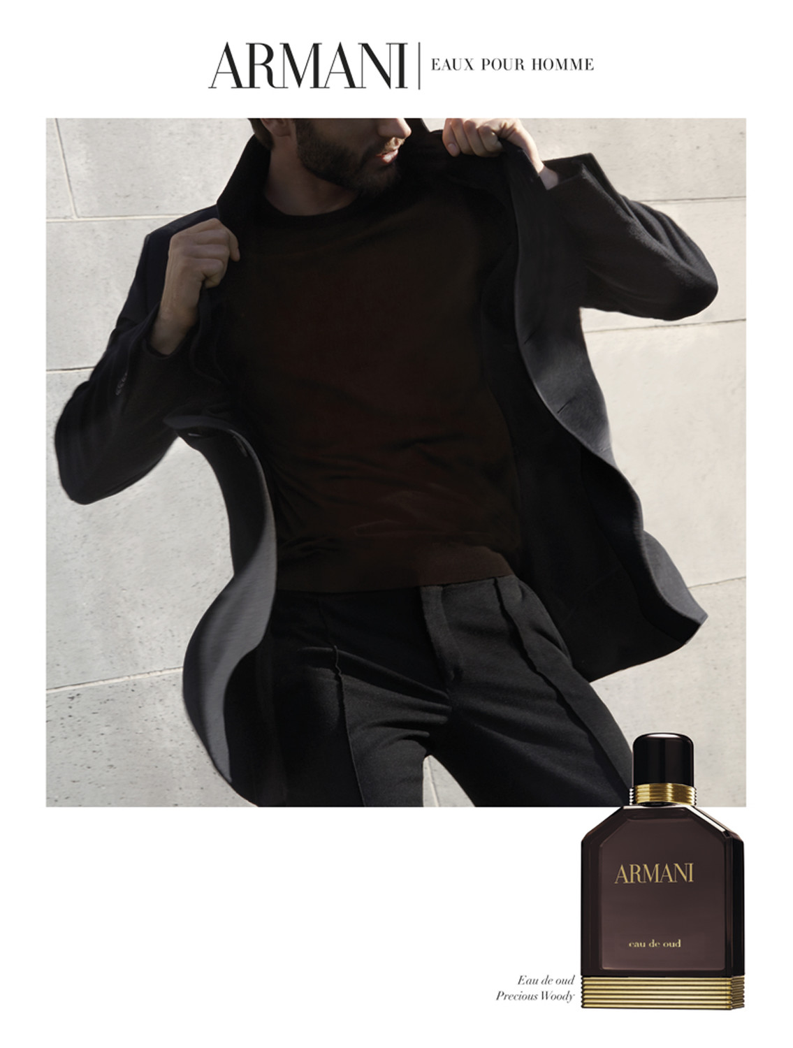 Armani, Eaux pour Homme, shot by Julien Oppenheim - © artifices