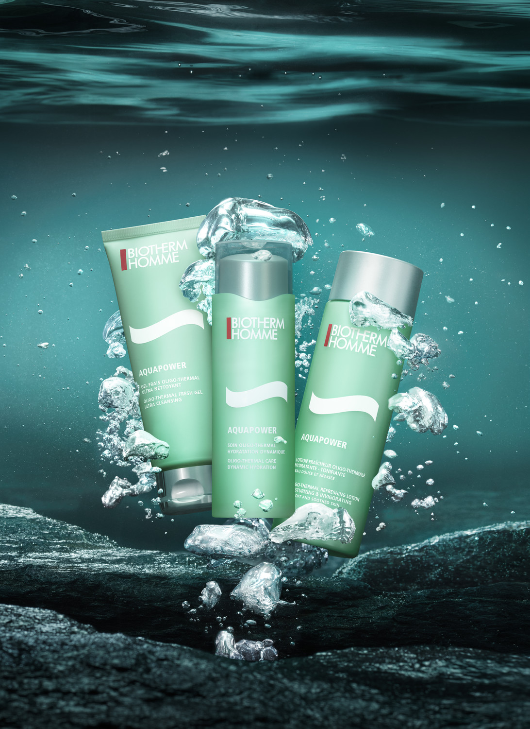 Biotherm campaign, aquapower & T-pur - © artifices