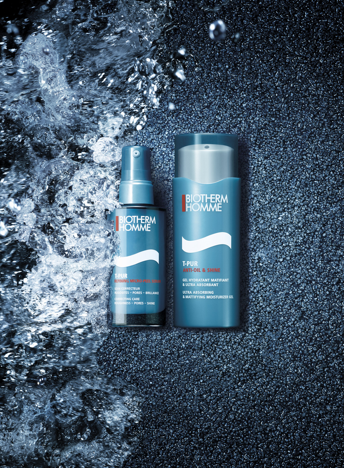 Biotherm campaign, aquapower & T-pur - © artifices