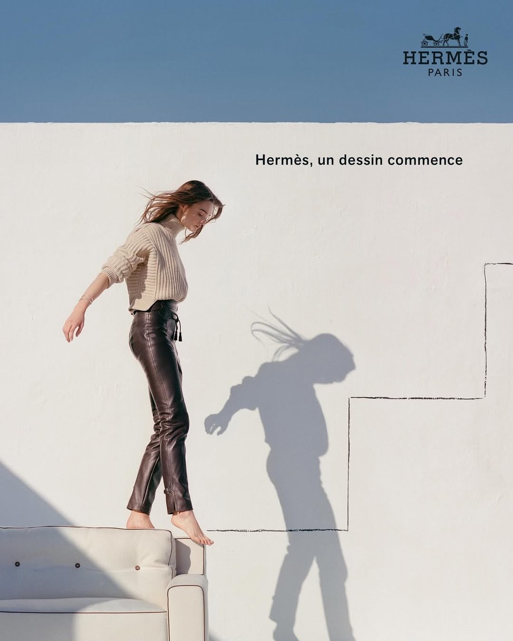Campagne Herm&egrave;s - Un dessin commence - © artifices
