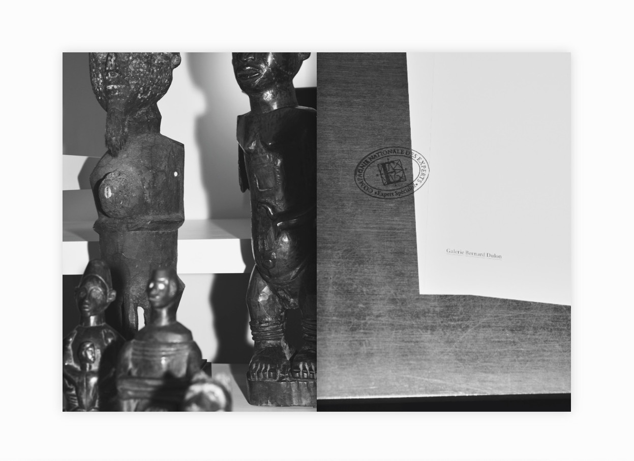 CATALOGUE "KONGO" GALERIE BERNARD DULON, shot by Matthieu Lavanchy - © artifices
