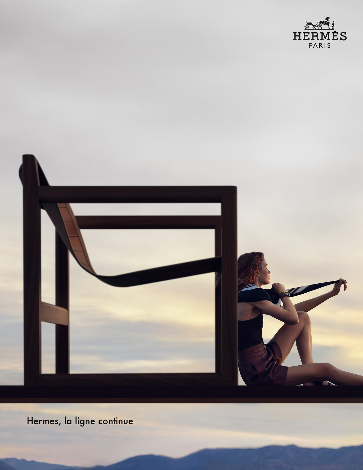 Hermes 2025 Sellier Campaign, sHOT BY NATHANIEL GOLDBERG - © artifices