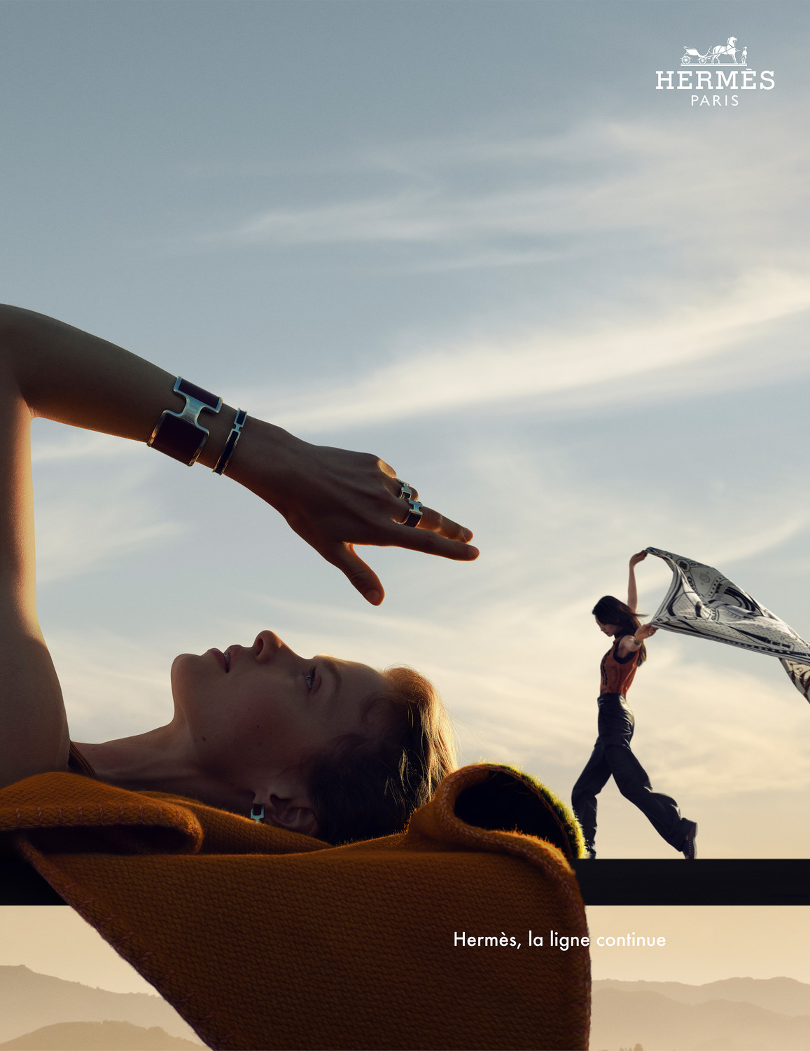 Hermes 2025 Sellier Campaign, sHOT BY NATHANIEL GOLDBERG - © artifices