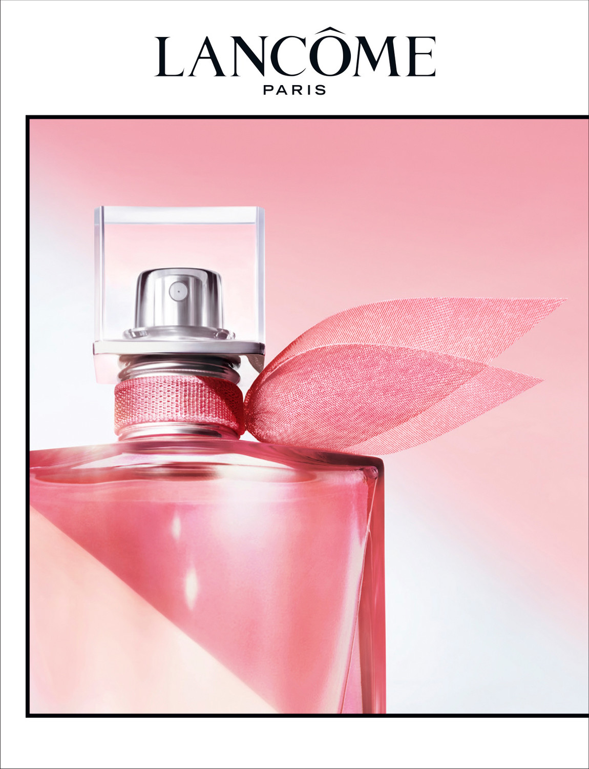 Lancôme campaign, la vie est belle en rose - © artifices