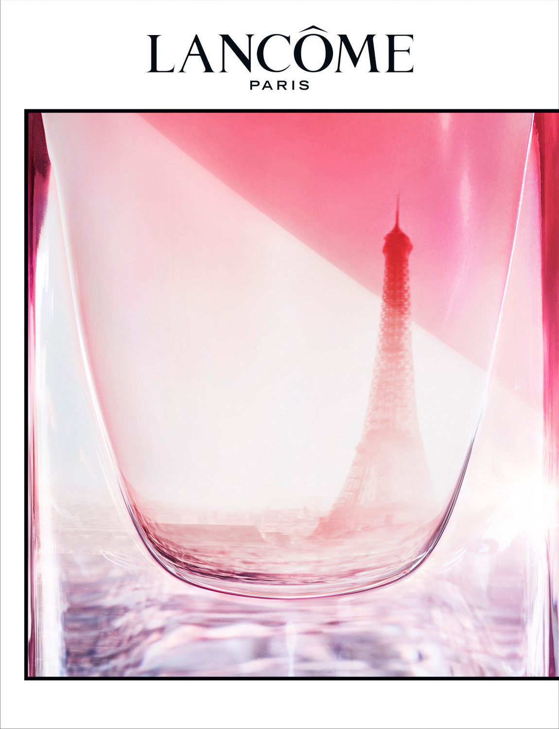 Lancôme campaign, la vie est belle en rose - © artifices