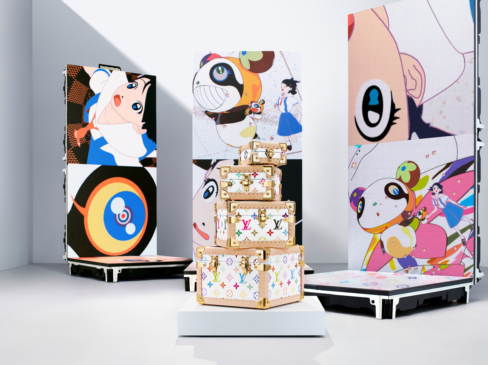 Louis Vuitton X Murakami, shot by Jean-Marie Binet - © artifices